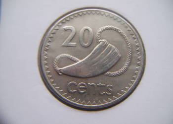 Stare monety 20 cent 1994 Fidzi mennicza
