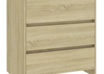 Szafka dąb sonoma 70x41x75 cm materiał drewnopochodny WM-809749