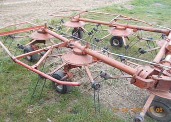 przetrząsarka KUHN 7 m przewracarka zgrabiarka  fela 330 tandem m