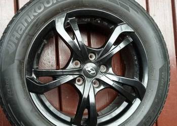 4 koła zimowe Tucson 225/60R17 czarne aluminiowe