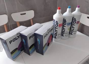 Polytop Detailing Mega zestaw - 3 Pasty polerskie, 6 Padów Polerskich !!!