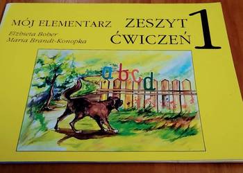 Mój elementarz zeszyt ćwiczeń 1 Elżbieta Bober,Brandt-Konopka nauka pisania
