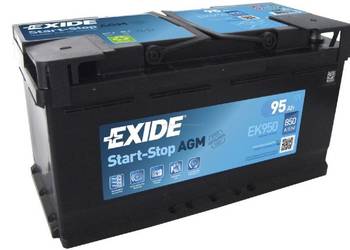 Akumulator 95Ah 850A Exide AGM - DARMOWY DOWÓZ I DOSTAWA