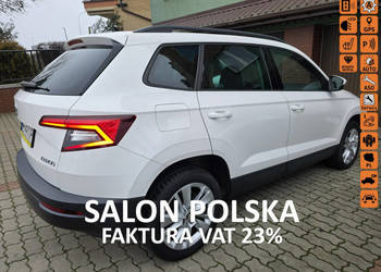 Škoda Karoq Tylko Salon Polska 1Właściciel BEZWYPADKOWY Automat ASO 71KM