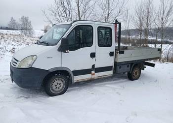 Iveco Daily 29L14 2,3HPI brygadówka 7 osobowa + skrzynia !!