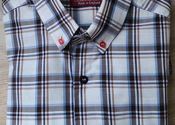 Koszula męska w kratę