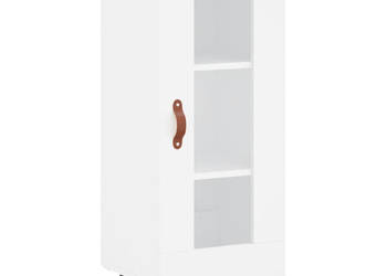 Szafka biała 345x34x90 cm materiał drewnopochodny WM-828764