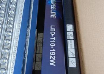 Lampy LED soczewka 192waty zimne białe światło 6500