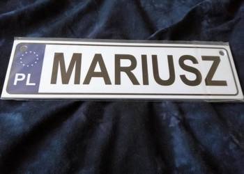 Tablica imienna MARIUSZ