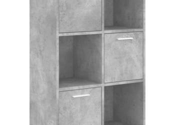 vidaXL Szafka, betonowa szarość 60x29,5x90 cm(SKU:801138)