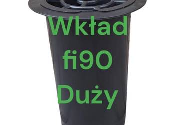 Wkład Flakonu Wazonu DUŻY 9cm Osłonka Na Stroik FI 90