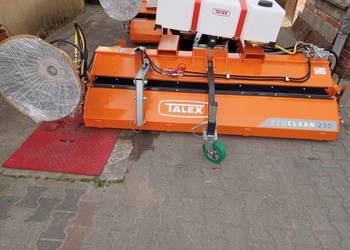 Zamiatarka drogowa 2,3m Talex,pojemnik na wodę,szczotka bocz
