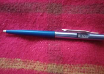 Stary kolekcjonerski długopis z zegarkiem/unikat/PRL