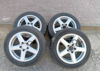 Alufelgi 5x112 r16 z oponami KUMHO 205/55 r16