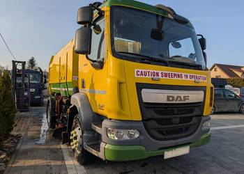 Zamiatarka uliczna DAF LF 55 220 SCARAB MISTRAL 2014