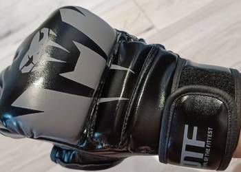 Rękawice MMA ochrona kciuka, podwójny rzep
