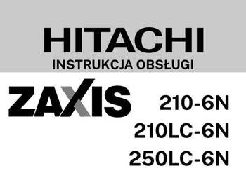 DTR Instrukcja obsługi, katalog, UDT- serwis - Hitachi 210-6N