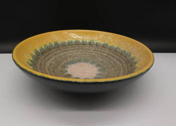 Misa ceramiczna patera vintage mid-century PRL lata 60/70.