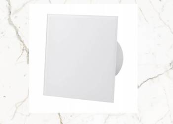 PANEL DO WENTYLATORA ŁAZIENKOWEGO airRoxy 01-170, BIAŁY POŁYSK SZKLANY