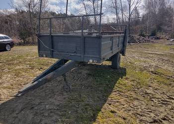 Rozrzutnik obornika jednoosiowy - ładny