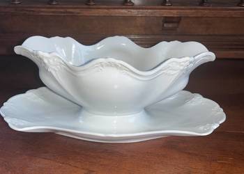 Sosjerka Alt Tirschenreuth. Germany. Biała porcelana. Relief