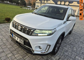 Suzuki Vitara 1.4 benzyna kamera navi 10945 tys km FULL LED biała Perła II…