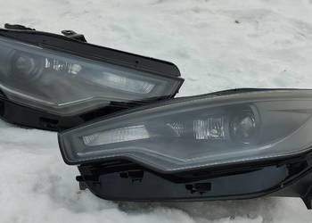 Reflektory Audi A6 C7 przed lift soczewka bi-led nieskrętne