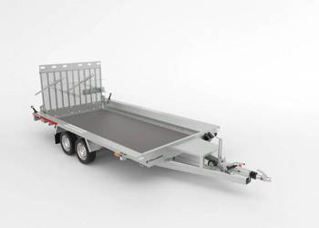 Przyczepka Temared BUILDER-3 4018/2 3T pod sprzęt budowlany masywna