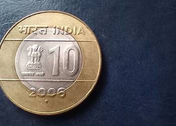 Stare monety 10 rupii 2006 Indie