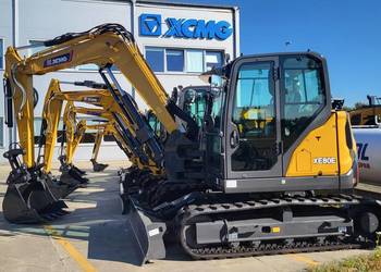 Koparka gąsienicowa XCMG XE80E 10 ton