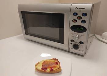 Panasonic NN-J125MB (EPG) – mikrofalówka z grillem, komplet, bardzo dobry s