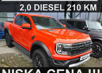 Ford Ranger Raptor 3.0 292KM Super Niska Cena 3,0 262KM Dostępny od ręki !!