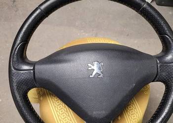 Kierownica skórzana peugeot 207