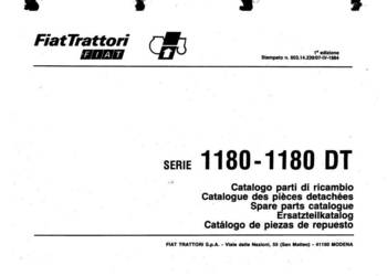 Fiat 1180 1180DT katalog części zamiennych