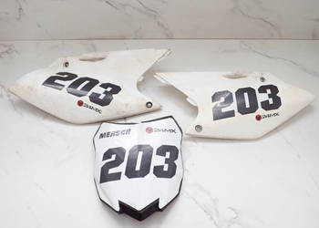 Boczki Osłony Owiewki Plastron Pole Nr Kawasaki KXF 250 04-05r