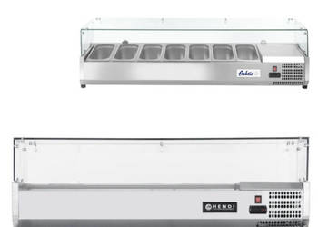 Nadstawka Chłodnicza Lada Sałatkowa 7x GN 1/3 Hendi 232989