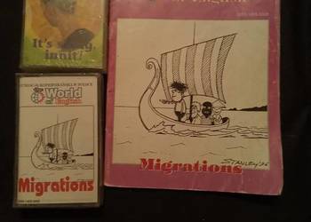 World of English migrations + 2 kasety. Po angielsku!