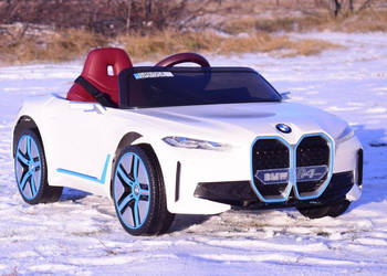 BAWIBUS.PL Auto na akumulator BMW i4 samochód dla dzieci napęd 4x4 autko
