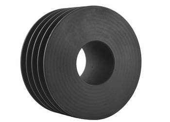 Koło pasowe 130 x 50 x 65 mm na 4 paski A13 do kosiarki bijakowej