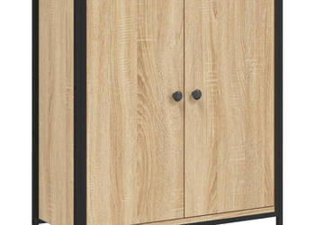 Szafka dąb sonoma 70x30x80 cm materiał drewnopochodny WM-835535
