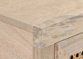 vidaXL Stolik konsolowy, 100x35x76 cm, lite drewno mango （SKU:3235）