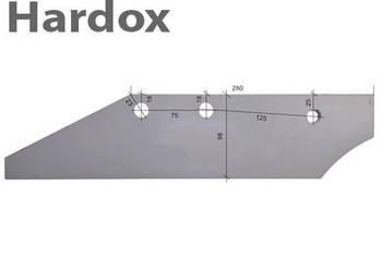 Lemiesz HARDOX 301447L agregat ścierniskowy KVERNELAND