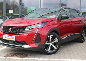 Peugeot 5008, 2022r. FVAT23%, Panorama, FullLED, Kamera360, Martwe Pola