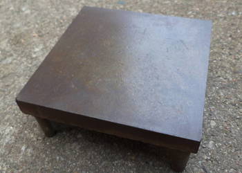 Płyta traserska – płyta pomiarowa 160x160mm 12kg kowadło stalka z prl