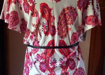 Bluzka Boho z dekoldem V - rozm. XL