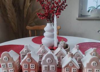 Ceramiczne domki dekoracyjne