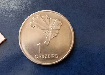 Stare monety 1 cruzeiro 1972 Brazylia