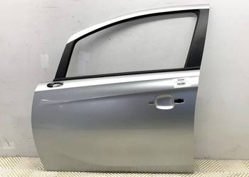 DRZWI LEWY PRZÓD OPEL CORSA E Hatchback Argon Silver, Gan Gris Platine