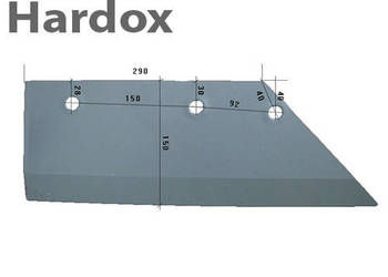 Lemiesz 300hektarów HARDOX 24064504/P części do pługa STEENO