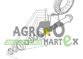 90432385, K965297, 83930375 ZESTAW PODKŁADEK REGUL CNH
